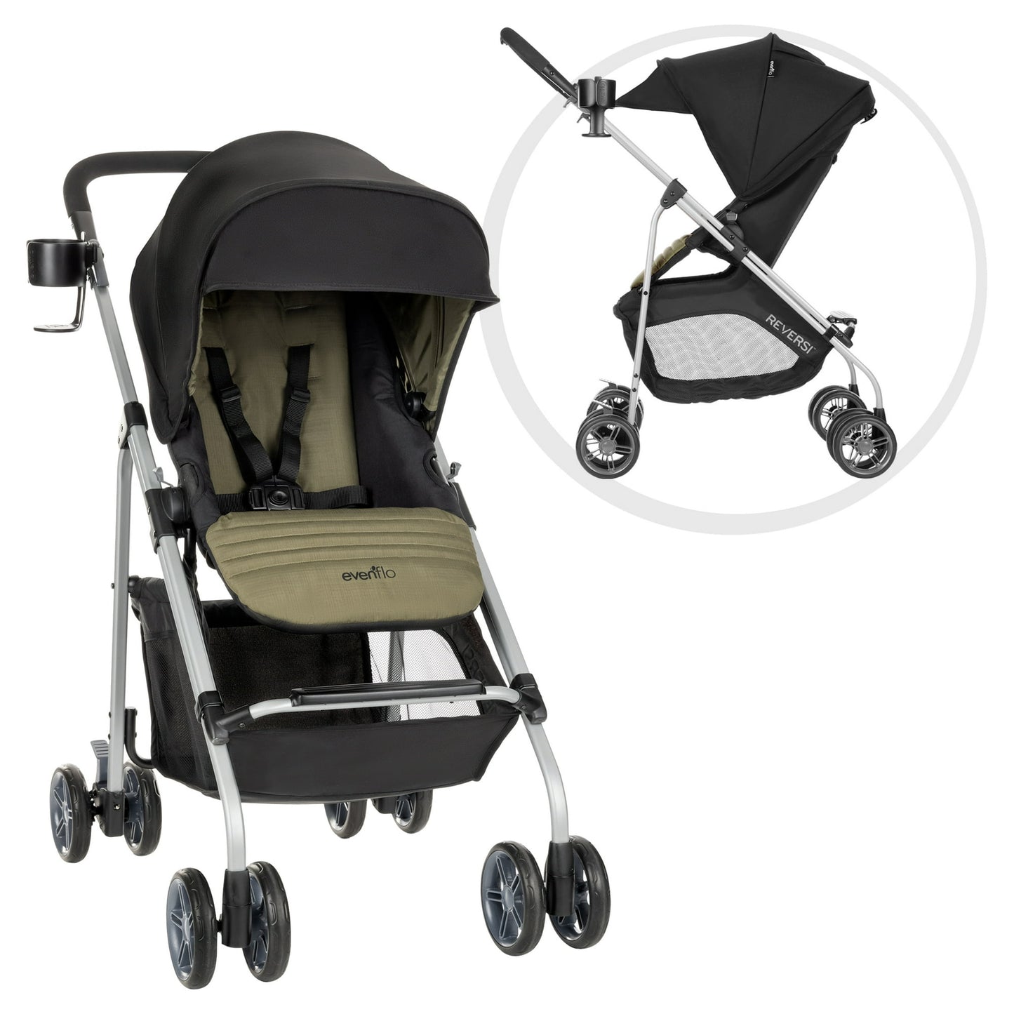 Baby stroller - designed for everyday use, offering smooth mobility, comfortable seating, and convenient features for parents on the go