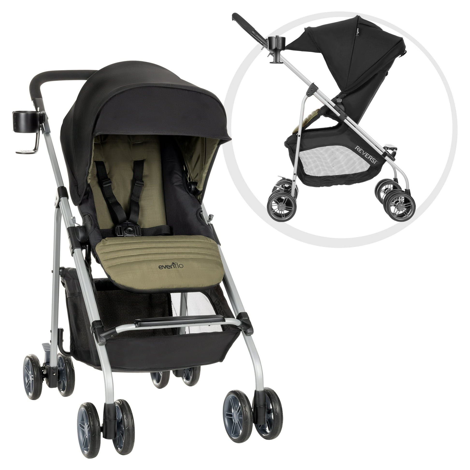 Baby stroller - designed for everyday use, offering smooth mobility, comfortable seating, and convenient features for parents on the go