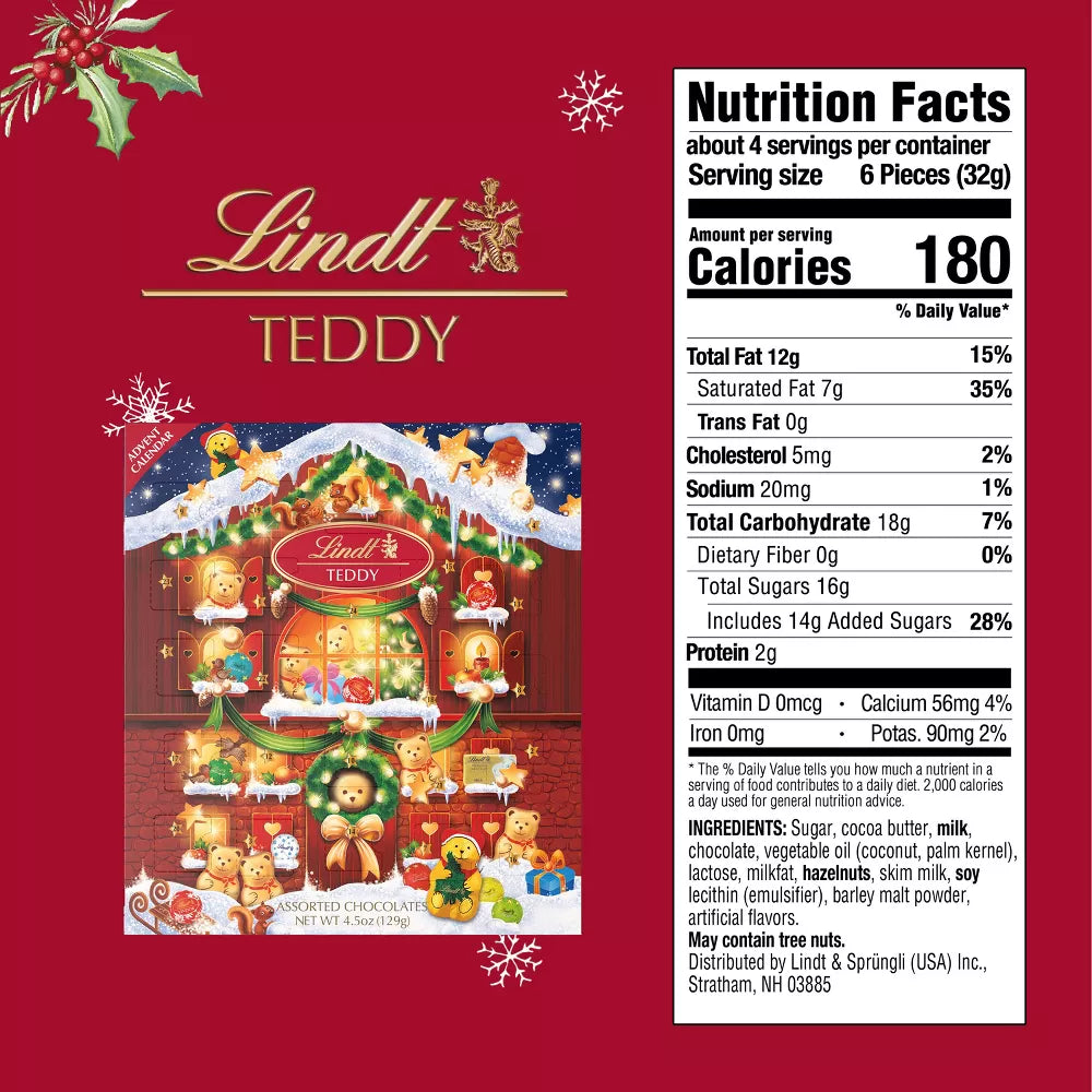 Image displaying text about details of a Christmas item