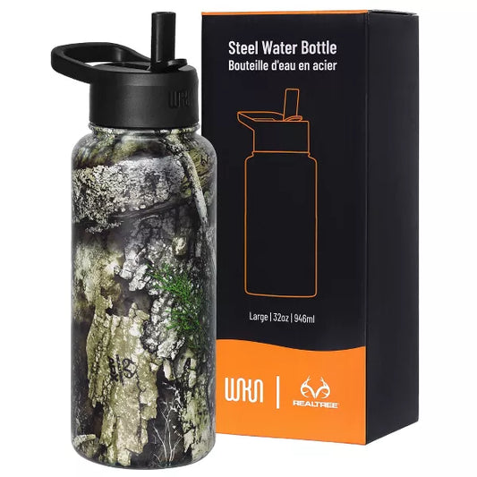 Wildkin Realtree Stainless Steel Water Bottle