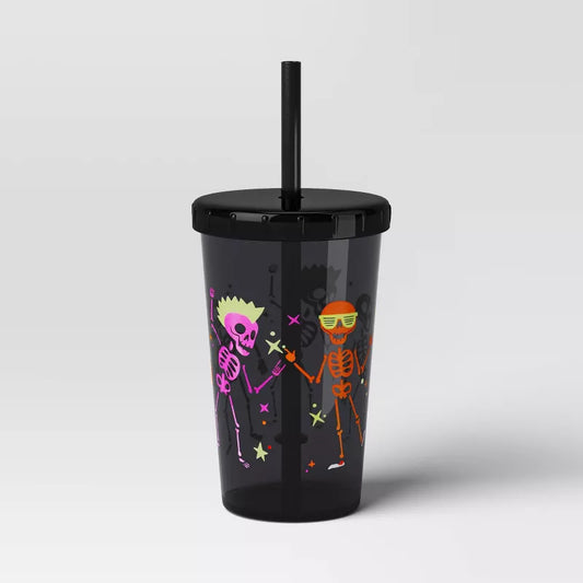 Halloween Tumblers with Straw - Hyde and EEK! Boutique