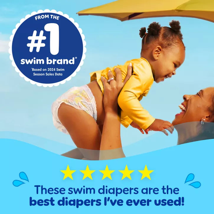 Pampers Splashers Disposable Swim Pants - (Select Size and Count)