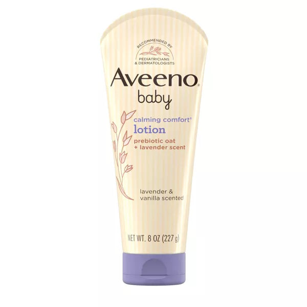 Aveeno Baby Calming Comfort Moisturizing Body Lotion - Lavender & Vanilla Scents - 8oz