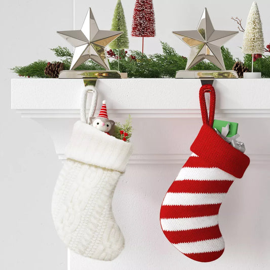 Christmas stocking accessory – designed to enhance holiday décor and securely hold stockings in place