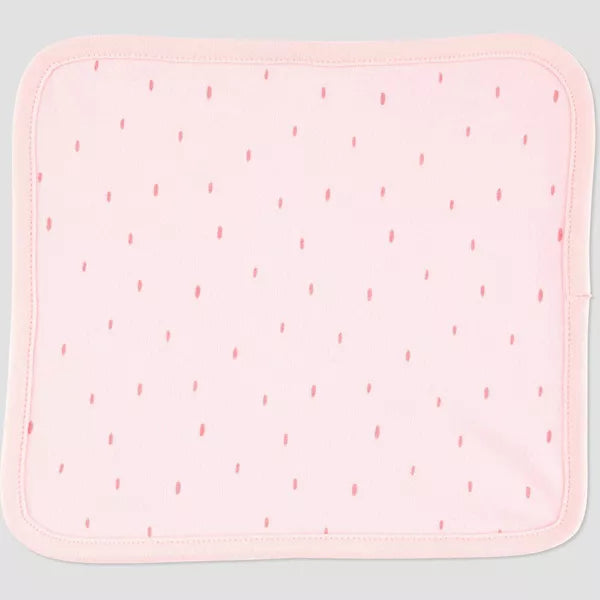 Carter's Just One You, Baby Strawberry Washcloth - Pink: Cotton Terry, 9x9, Food Pattern