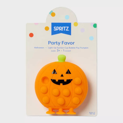 Halloween Pumpkin Bubble Pop Fidget Toy - Spritz