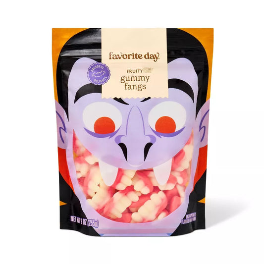Halloween Gummy Fangs Candy - 9oz - Favorite Day