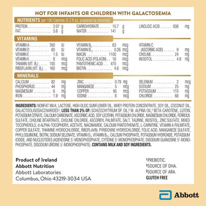 Similac Pure Bliss Irish Farms Powder Infant Formula - 24.7oz