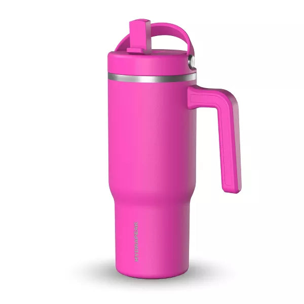 Hydrapeak Kids Voyager 18 Oz Stainless Steel Tumbler With Handle and Spill Proof Straw Lid