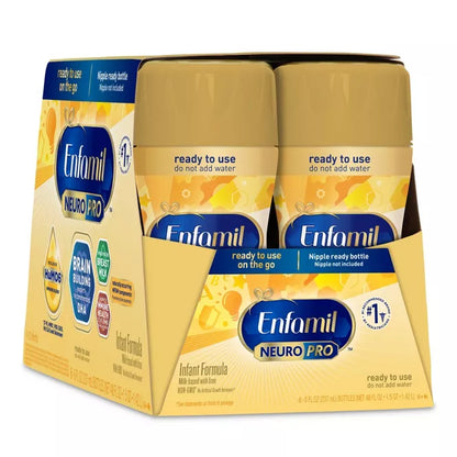 Enfamil NeuroPro Ready to Feed Infant Formula Bottles - 8 fl oz Each/6ct