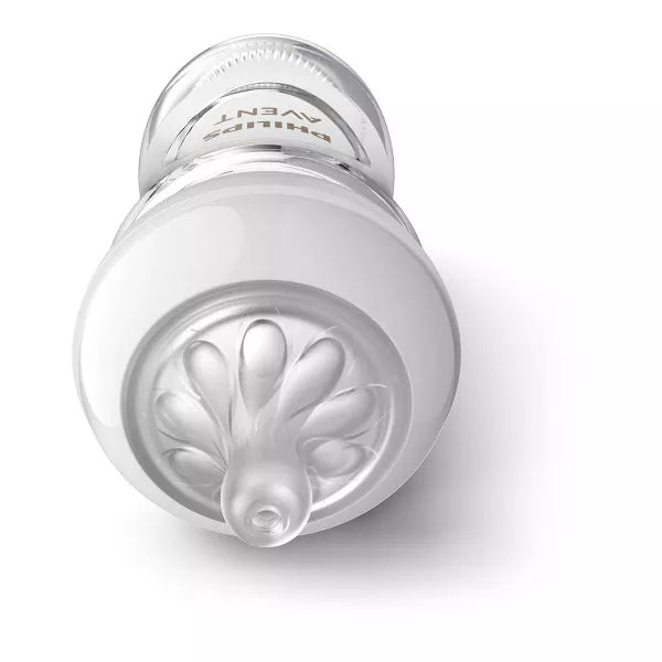 Philips Avent Glass Natural Baby Bottles With Natural Response Nipples - 8oz/2pk