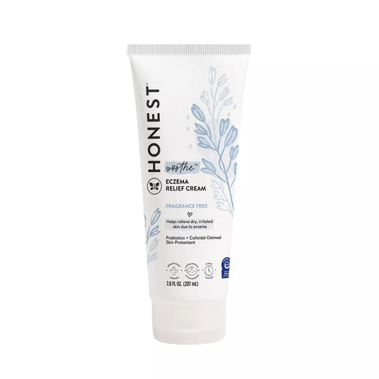 The Honest Company Soothe Fragrance Free Eczema Relief Cream  - 7 fl oz
