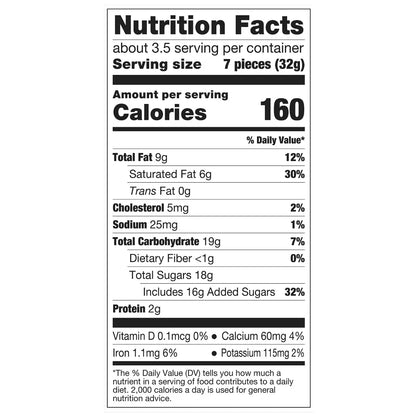 Image displaying text about details of a Christmas item