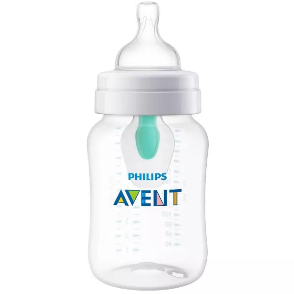 Philips Avent Anti-Colic Baby Bottle with AirFree Vent - Clear - 9oz