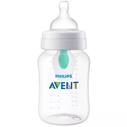 Philips Avent Anti-Colic Baby Bottle with AirFree Vent - Clear - 9oz