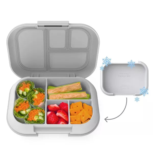 Bentgo Kids' Chill Lunch Box, Bento-Style Solution, 4 Compartments & Removable Ice Pack