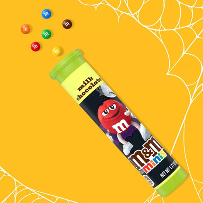 M&M's Minis Halloween Milk Chocolate Candies Tube - 1.77oz