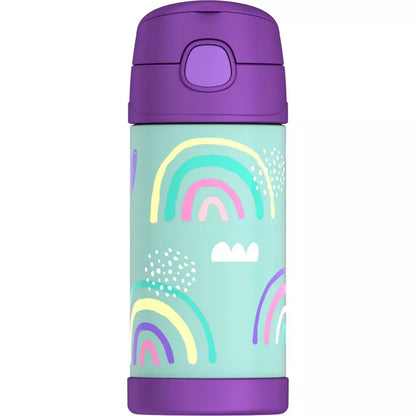Thermos Kids' 12oz Stainless Steel FUNtainer Water Bottle with Bail Handle