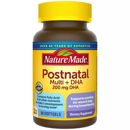 Postnatal vitamin supplement to support recovery and maternal wellness