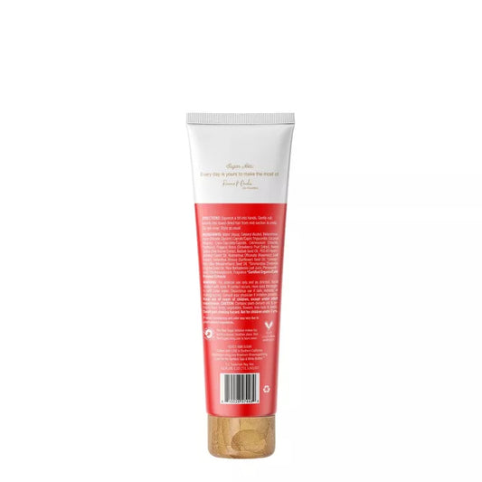 Raw Sugar Kids' Strong + Shiny Leave-In Hair Cream - Strawberry + Oat Milk - 3.3 fl oz
