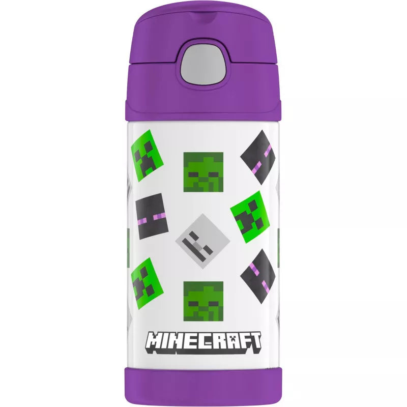 Thermos Kids' 12oz Stainless Steel FUNtainer Water Bottle with Bail Handle