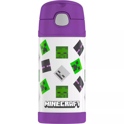 Thermos Kids' 12oz Stainless Steel FUNtainer Water Bottle with Bail Handle