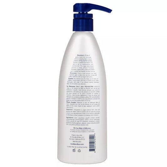 Noodle & Boo Newborn 2-in-1 Hair and Body Wash Fragrance Free - 16 fl oz