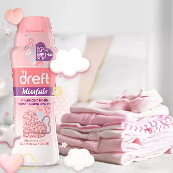 Dreft Blissfuls Baby Fresh Scent In-Wash Scent Booster Beads