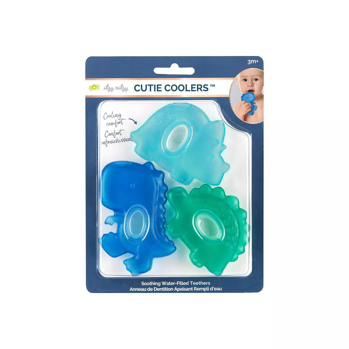 Itzy Ritzy Cutie Coolers 3pk Teether Set