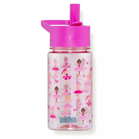 Wildkin 16 oz Tritan Plastic Water Bottle for Kids