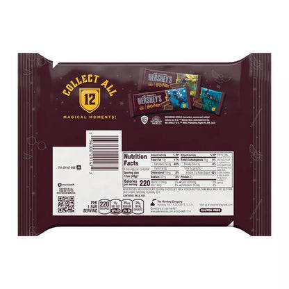 HERSHEY'S Milk Chocolate Harry Potter Halloween Candy Bars - 9.3oz/6ct