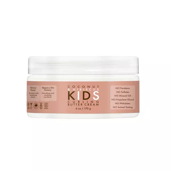 SheaMoisture Coconut & Hibiscus Kids' Curling Hair Butter Cream - 6oz