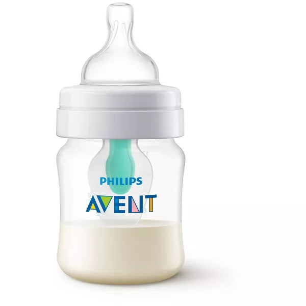 Philips Avent Anti-Colic Baby Bottle with AirFree Vent - Clear - 4oz