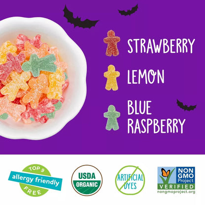 YumEarth Halloween Sour Littles Laydown Bag Candy