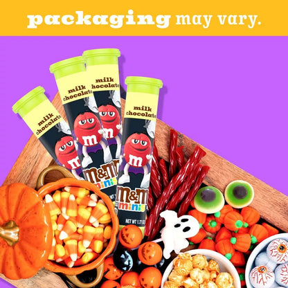 M&M's Minis Halloween Milk Chocolate Candies Tube - 1.77oz