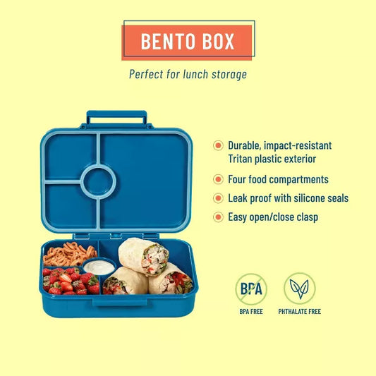Wildkin Kids Bento Box Lunch Box