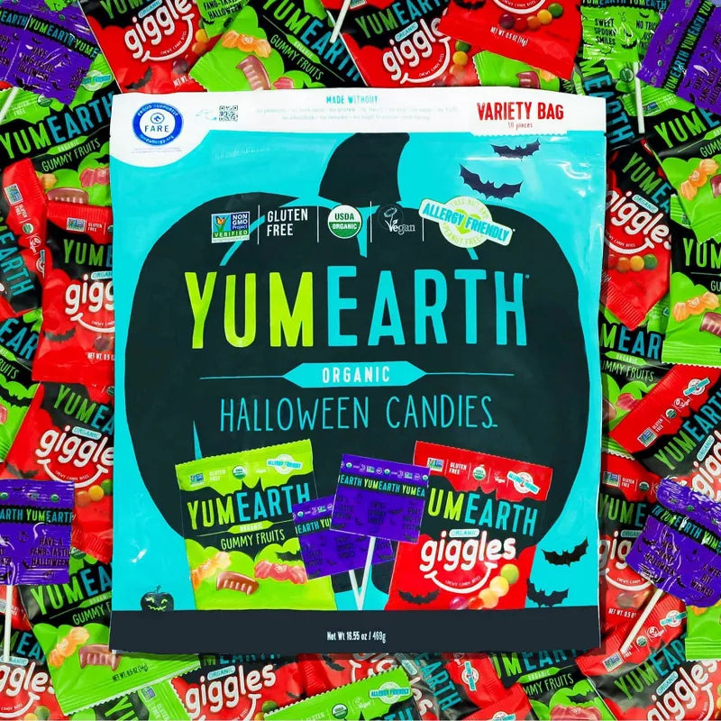 YumEarth Halloween Organic Candies Variety Bag