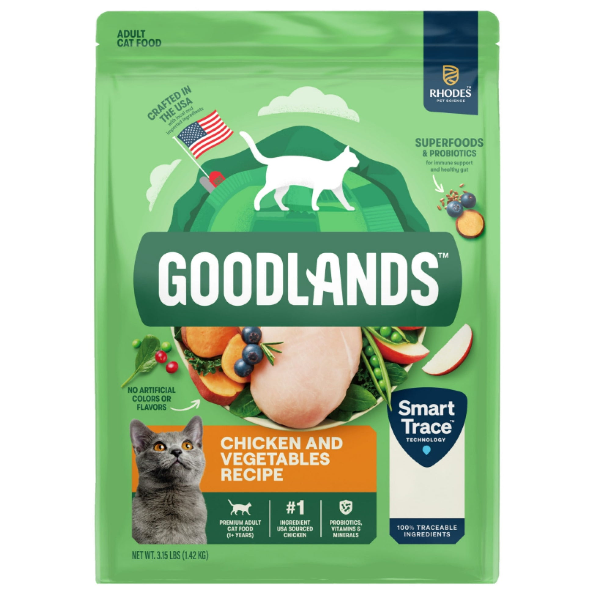 Pet dry cat food – wholesome nutrition for regular feeding to help support energy and overall health