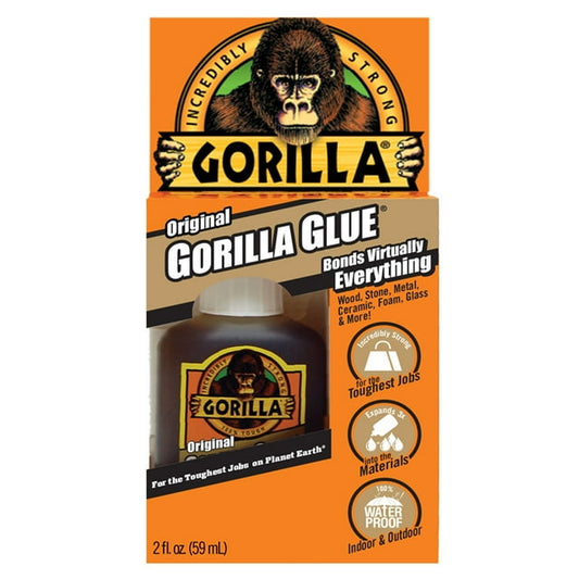 Gorilla 50002-  Original Glue, 2 oz, Brown