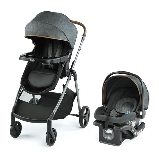 Baby stroller – rugged all-terrain stroller for babies and toddlers, ideal for outdoor runs, walks, and active family outings