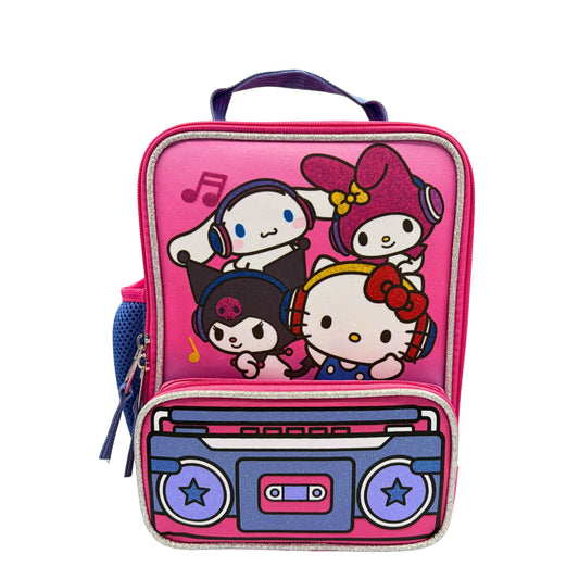 Insulated lunch bag displayed on a white background.