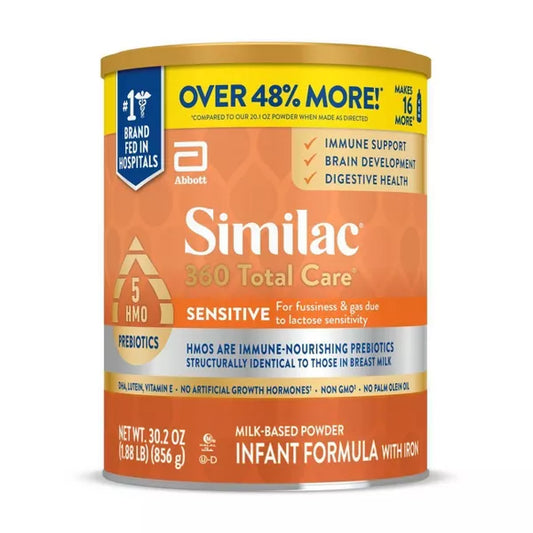 Infant formula powder designed to provide complete nutrition for babies