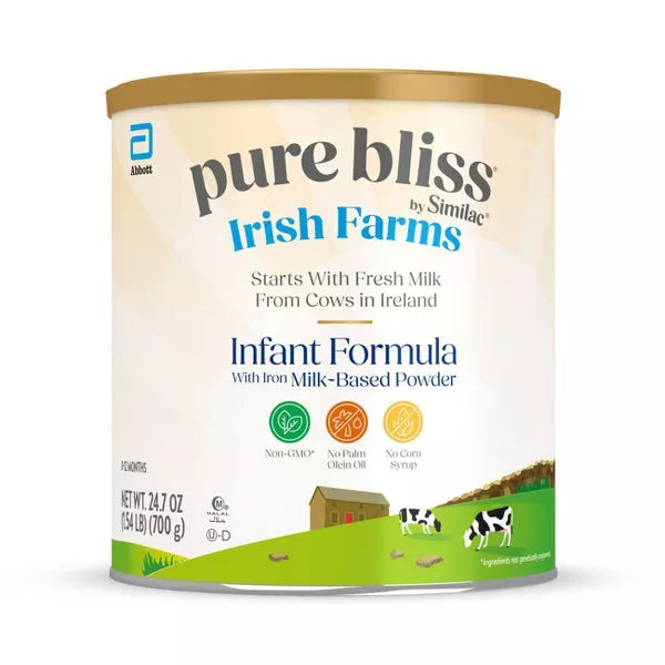 Infant formula powder designed to provide complete nutrition for babies