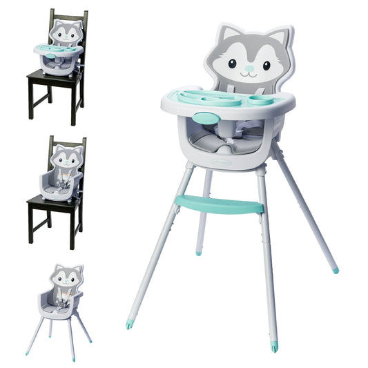 Infantino Grow-with-Me 4-in-1 Convertible High Chair, for Babies & Toddlers 6-36 Months