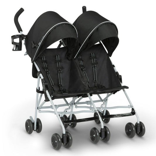 Side by Side double baby stroller - designed for everyday use, offering smooth mobility, comfortable seating, and convenient features for parents on the go