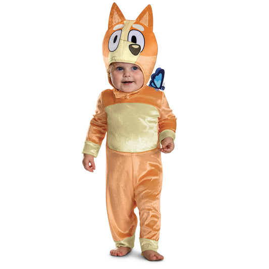 Kids Orange Cartoon Animal Halloween Costume – Cute Hooded Outfit with Ears and Tail 3