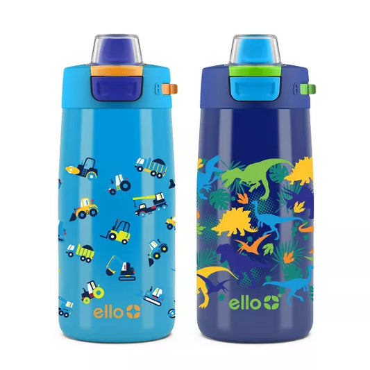 Kids reusable water bottle for school, travel, and daily use