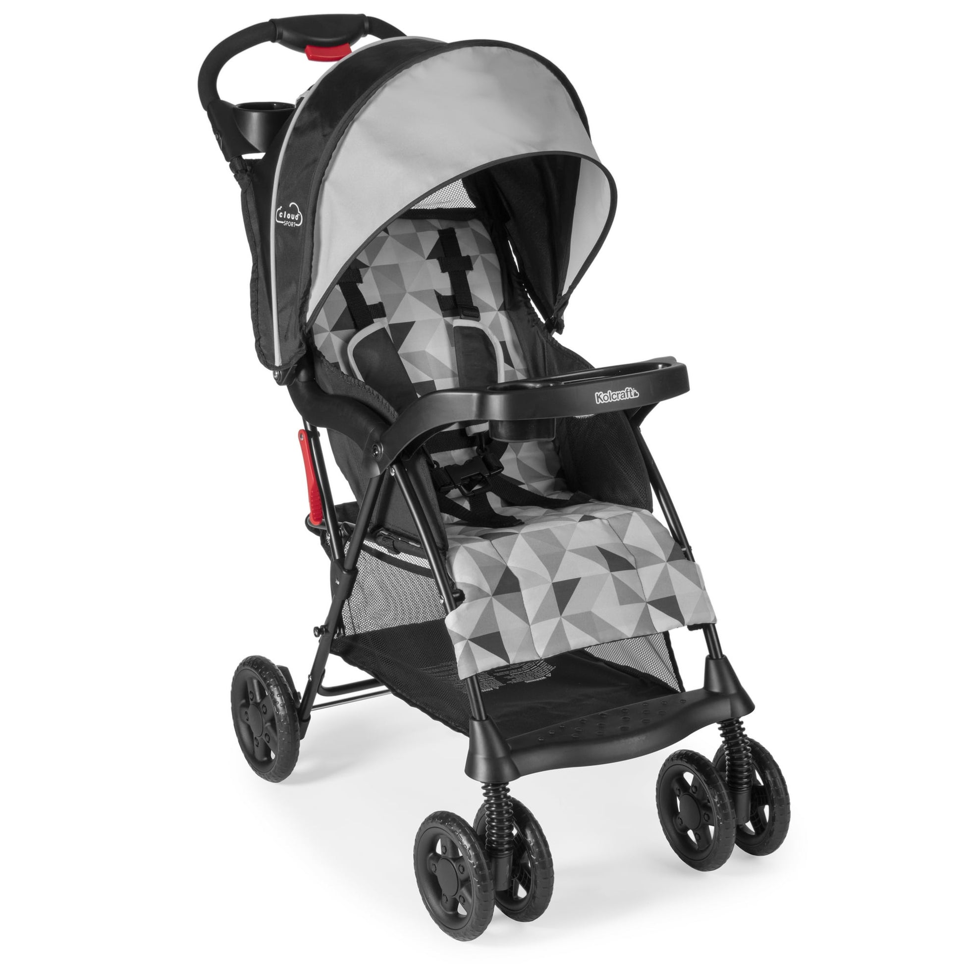 Baby stroller – rugged all-terrain stroller for babies and toddlers, ideal for outdoor runs, walks, and active family outings