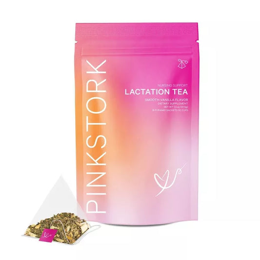 Lactation Tea, Smooth Vanilla flavor. 
