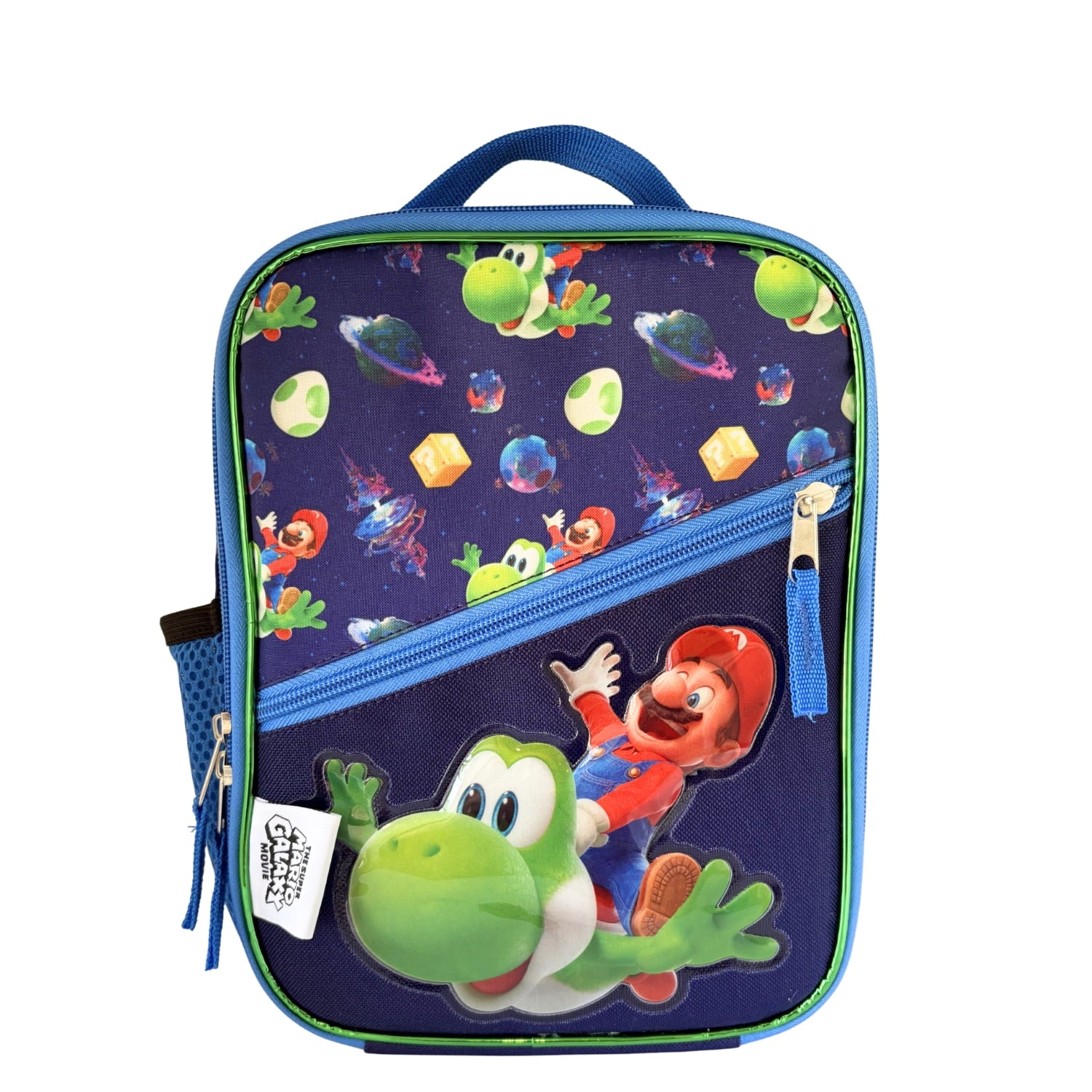 Insulated lunch bag displayed on a white background.